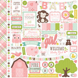 Echo Park Bundle of Joy 2 Girl Element Sticker Sheet