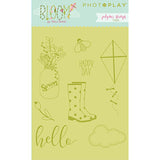 PhotoPlay Paper Bloom Clear Photopolymer Stamp Set