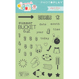 PhotoPlay Paper Summer Bucket List Photopolymer Stamp Set