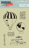 PhotoPlay Paper Boarding Pass Polymer Stamps