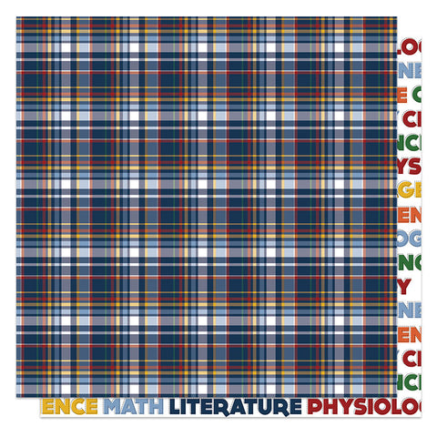 PhotoPlay Paper Brainiac College Prep Patterned Paper