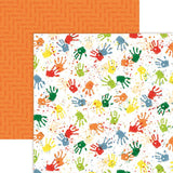 Reminisce Brothers Handprints Patterned Paper