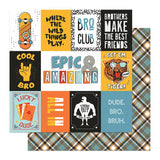 Photoplay Paper Bro'S Amazing Epic Cards Patterned Paper