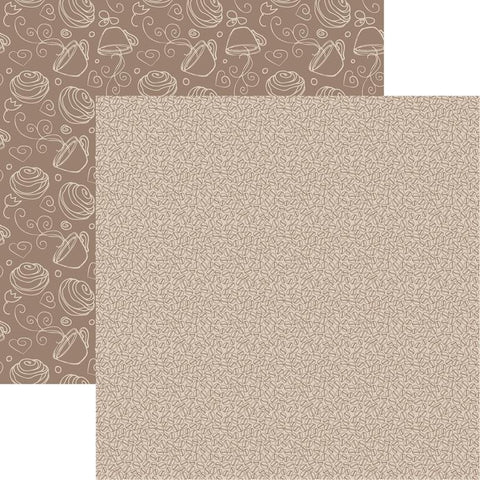 Reminisce Breakfast and Brunch Coffee Anyone? Patterned Paper