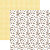 Reminisce Breakfast and Brunch Set the Table Patterned Paper