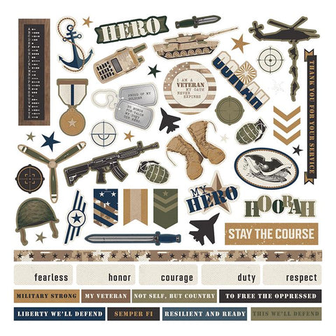 PhotoPlay Paper The Brave Element Sticker Sheet