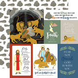 Echo Park Daniel And The Lion's Den Journaling Cards Patterned Paper