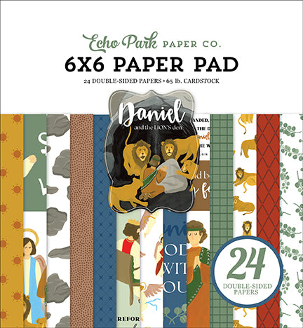 Echo Park Daniel And The Lion's Den 6x6 Paper Pad