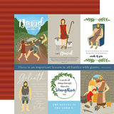Echo Park David And Goliath Multi Journaling Cards  Patterned Paper