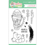 Photoplay Paper Baskets of Bunnies Photopolymer Clear Stamp Set