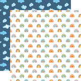 Echo Park Noah's Ark Rainbow After Rain Patterned Paper