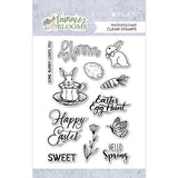 Photoplay Paper Bunnies And Blooms Clear Photopolymer Stamp Set
