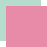 Echo Park A Birthday Wish Girl Dark Pink / Teal Coordinating Solid