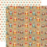 Echo Park Celebrate Autumn Fall Owls Patterned Paper