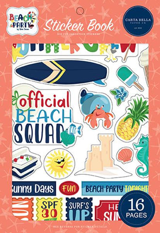 Carta Bella Beach Party Sticker Book