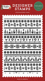 Carta Bella Christmas Flora Christmas Sweater Designer Stamp Set