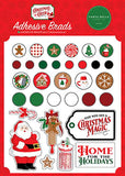 Carta Bella Christmas Cheer Adhesive Brad Embellishments