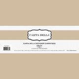 Carta Bella Designer Cardstock -  Kraft Cardstock 80lb. Cover