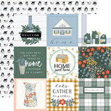 Carta Bella Farmhouse Summer 4x4 Journaling Cards Patterned Paper
