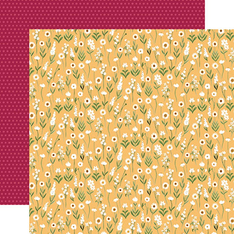 Carta Bella Flora No. 6 Groovy Stems Patterned Paper