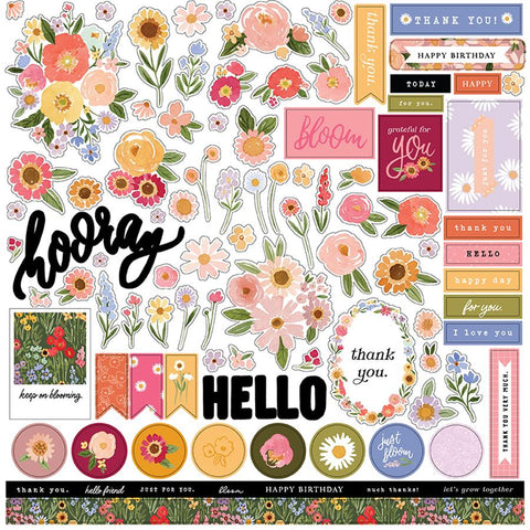 Carta Bella Flora No. 6 Element Sticker Sheet