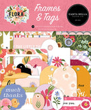 Carta Bella Flora No. 6 Frames & Tags Embellishments