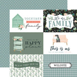Carta Bella Gather At Home 6X4 Journaling Cards Patterned Paper