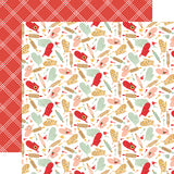 Carta Bella Homemade Come And Eat Patterned Paper