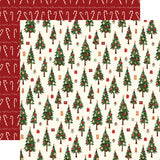Carta Bella Hello Christmas Merry Trees Patterned Paper