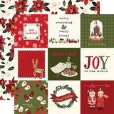 Carta Bella Hello Christmas 4X4 Journaling Cards Patterned Paper