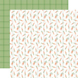 Carta Bella Here Comes Easter Carrot Patch  Patterned Paper