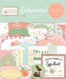 Carta Bella Here Comes Easter Ephemera Embellishments