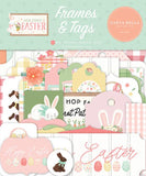 Carta Bella Here Comes Easter Frames & Tags Embellishments