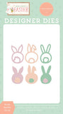Carta Bella Here Comes Easter Bunny Buddies Designer Die Set