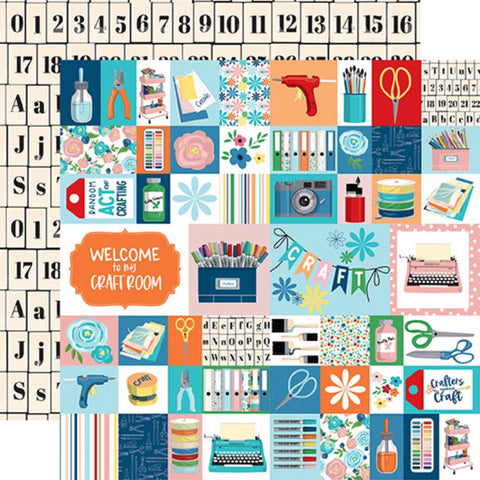 Carta Bella Happy Crafting Multi Journaling Cards Patterned Paper