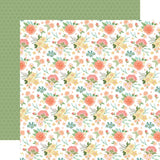 Carta Bella Here Comes Spring Sunny Floral Patterned Paper