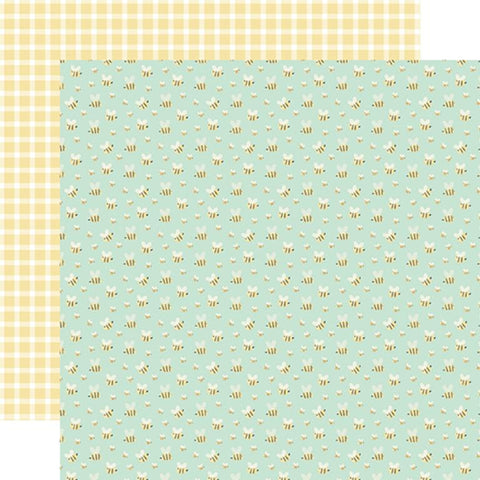 Carta Bella Here Comes Spring Happy To Bee Here Patterned Paper