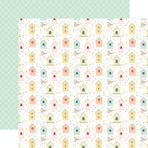 Carta Bella Here Comes Spring Home Tweet Home Patterned Paper
