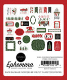 Carta Bella Home For Christmas Ephemera Die Cut Embellishments