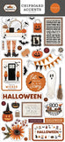 Carta Bella Halloween 6x13 Chipboard Accent Embellishments