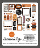 Carta Bella Halloween Frames & Tags Embellishments