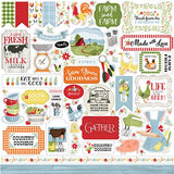 Carta Bella Farmhouse Living Element Sticker Sheet