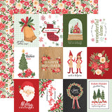 Carta Bella Letters To Santa 3x4 Journaling Cards Patterned Paper
