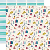 Carta Bella Let's Travel Landmarks Patterned Paper