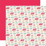 Carta Bella Let's Travel Tourist Class Patterned Paper