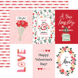 Carta Bella My Valentine 4x6 Journaling Cards  Patterned Paper