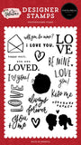 Carta Bella My Valentine Will You Be Mine Designer Stamp Set