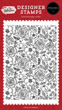 Carta Bella My Valentine Always And Forever Floral Designer Stamp Set