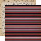 Carta Bella Pirates Scallywag Stripes Patterned Paper