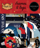 Carta Bella Pirates Frames & Tags Embellishments